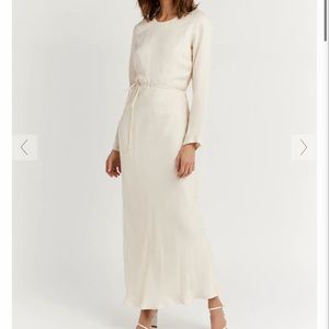 DISSH Cream Midi Dress